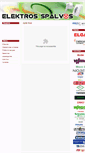 Mobile Screenshot of elektrospalvos.lt